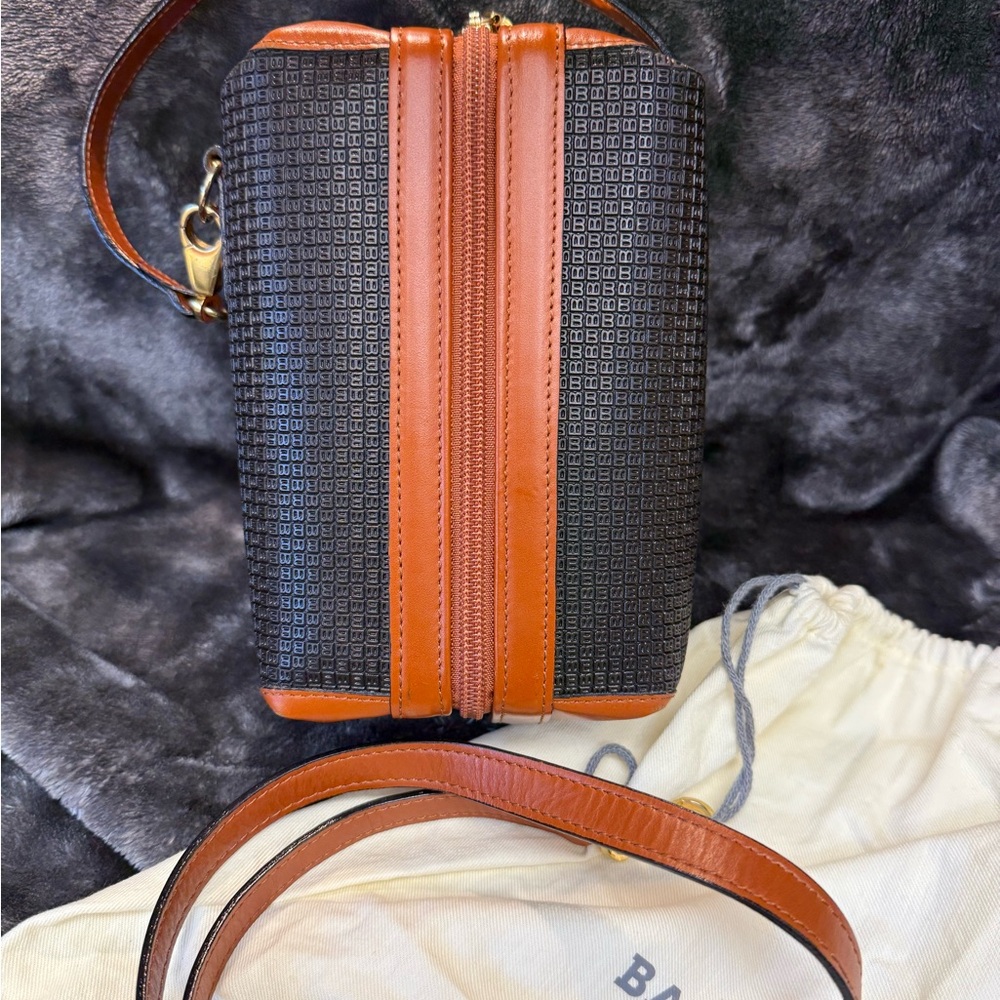 Bally Black and Brown Cross Body/Handle Bag - Picture 8 of 14